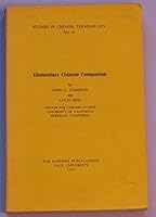 Elementary Chinese companion (Studies in Chinese terminology) 0912966149 Book Cover