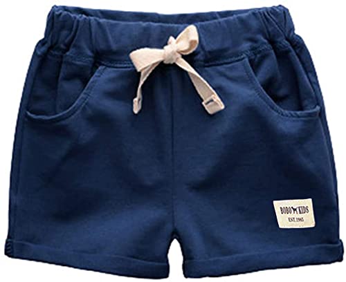 Image of Little Boys Shorts Set Toddler Boys 100% Cotton Summer Short Sleeve T-Shirts and Shorts Clothing Sets 2PCS