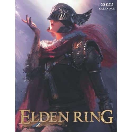 Elden Ring Calendar 2022-2023: Elden Ring Calendar 2022 - OFFICIAL Games calendar 2022 18 months- Planner Gifts boys girls kids and all Fans BIG SIZE 17''x11''(Kalendar Calendario Calendrier).