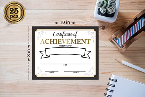 Award Certificates - Certificate Of Achievement For Students, School Graduation Ceremony, Kindergarten Preschool Certificates Of Completion - 25 Award Certificates (Aa01) #TOP2