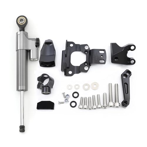 Amortisseur de direction de moto Z650 2017-2023 kit de montage gris ajustable