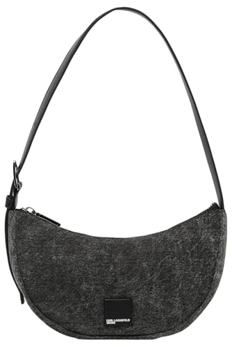 Sac femme Karl Lagerfeld Jeans Box Logo Soft Half Moon pour ranger vos essentiels