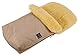 Lammfell Fußsack Natura, sand melange