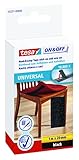 Parte con bucles para coser TESA 55231-00000-02 - Cinta de cierre coser/pegar - 1m x 20mm, Negro