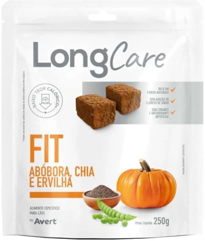 PETISCO LONGCARE FIT ABÓBORA CHIA E ERVILHA 250G