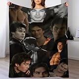 Soft Damon and Comfortable Warm The Wool Blanket Fan Suitable for Room Sofa Bed Car Lets Trip Camping Sofa Decoration Merch Gift Salvatore Blanket 30'x40'