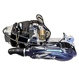 X-PRO Short Case 150cc 4-Stroke GY6 Engine w/CVT Transmission Electric Starter Air Cooled for 150cc Full Size ATVs Go Karts