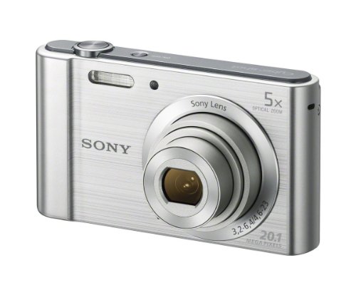 Image of Sony W800 /S 20.1 MP Digital Camera (Silver)
