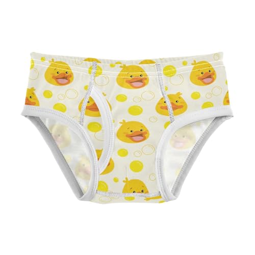 Boys' Underwear Cotton Little Boys Cute Duck Briefs Soft Toddler Underwear 2T-8Y