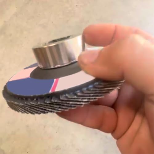 Kit de conversion rigide pour meuleuse d'angle 5/8"-11 en acier usiné - 8