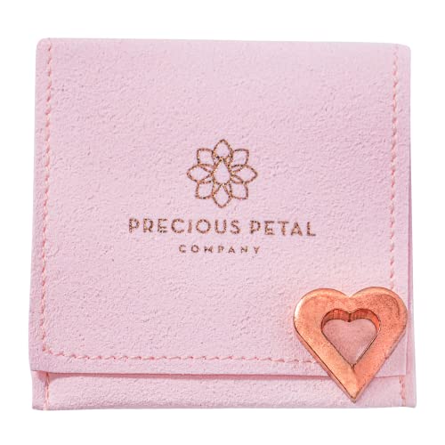 Precious Petal Co. Flower Food Alternative For Fresh Cut Flowers | Copper Charm Keeps Flower Water Clean And Clear | Just Place It In The Vase, Reusable