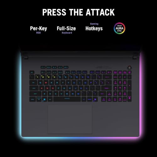 Image of ASUS ROG Strix G18 Gaming Laptop, GeForce RTX 5070 Ti 12GB GDDR7, 18 inch 2.5K ROG Nebula 240Hz Display, Intel 24-Core Ultra 9 275HX, 64GB DDR5 RAM, 4T SSD, RGB Keyboard, WiFi 7, Win 11 Pro, W /Accessories