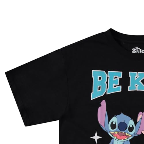 Disney Ladies Lilo and Stitch Shirt - Ladies Classic Lilo and Stitch Tee Lilo and Stitch T-Shirt (Black, Medium) - image 4