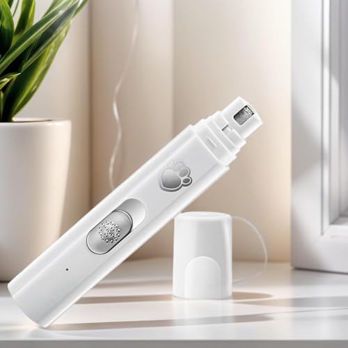 Molinillo eléctrico para perros soluciona uñas largas con accesorio USB 4