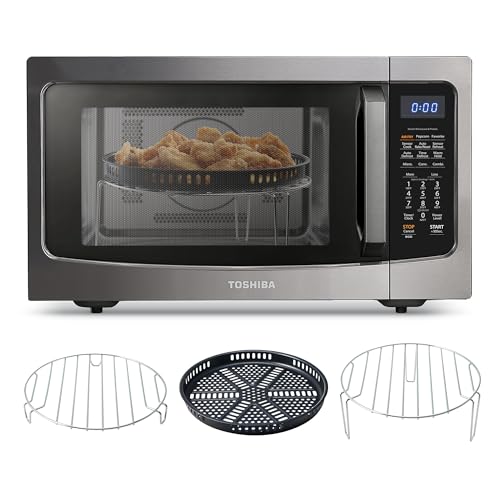 Toshiba 4-in-1 Microwave with air fryer and convection cooking