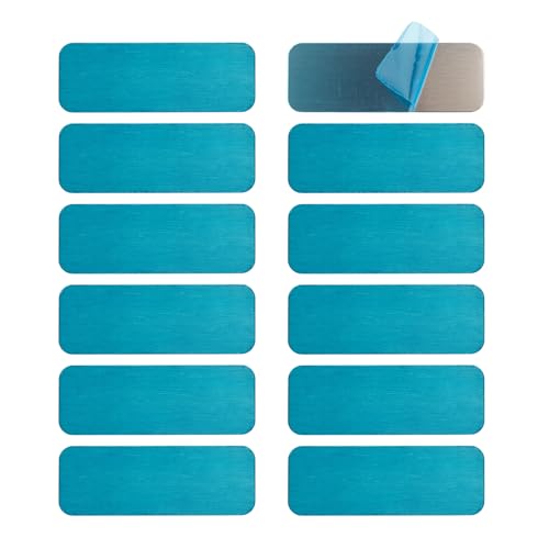 12 Pcs Magnetic Replacement Strips for Under Cabinet Lights