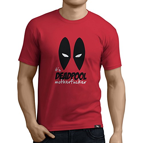 Tuning Camisetas - Camiseta Divertida para Hombre, Color Deadpool- Talla M (0272-Deadpool-M)