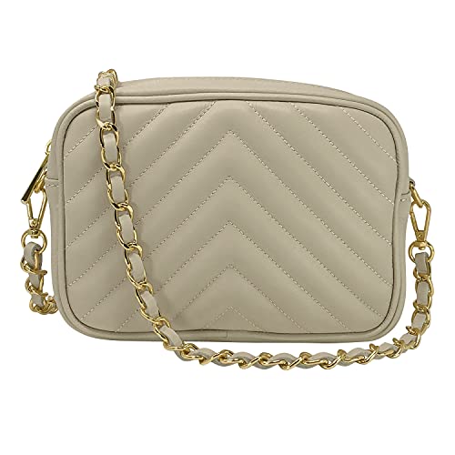 Parubi, Bolso de mujer de piel auténtica acolchada Cover