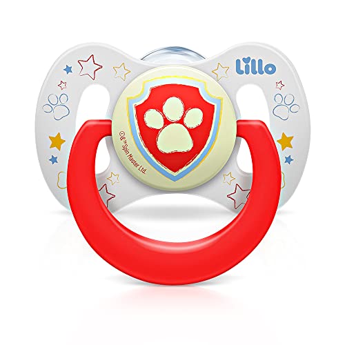 Lillo Kit 2 Chupetas Funny D&N Patrulha Canina Sil Anat Tam2 - Neutra