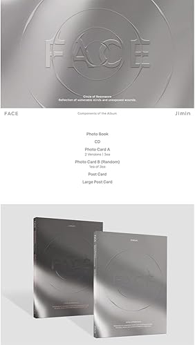 Miniatura 2 de Jimin Solo Álbum FACE Photobook ver. (Cara indefinable)