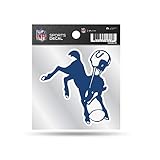  Rico Industries NFL Indianapolis Colts Retro 10,2 x 10,2 cm Petit style décalcomanie
