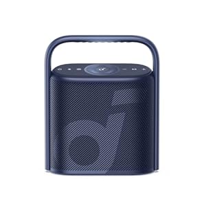 Soundcore Motion X500 Portable Bluetooth Speaker, Wireless Speaker with Immersive Spatial Audio, Wireless Hi-Res Sound with 3X Detail, 3-Channel Audio, and an Upward Firing Driver with Ambient Light