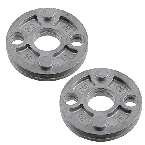 Image of Genuine Flymo XL 500 Lawnmower Blade Metal Spacer Washer (Pack of 2)