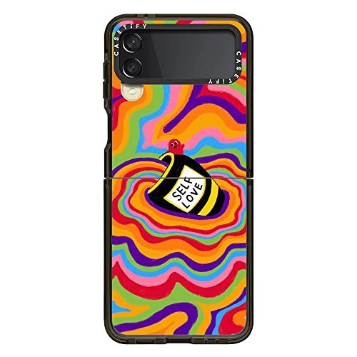 Coque Galaxy Z Flip 3 CASETiFY Antichoc Love Transparente