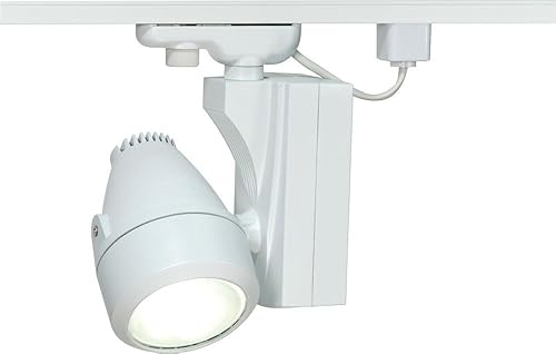 Miniatura 25 de TH205 R20 cabezal de carril cilíndrico de Nuvo, color negro, TH316, 50.00watts, 120.00 volts