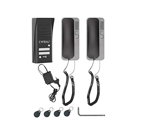 Cyfral Cosmo R 2 Interphone 2 Fils avec Lecteur RFID intégré Cover