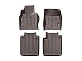 WeatherTech Custom Fit FloorLiners for Infiniti Q70-1st & 2nd Row (47304-1-3), Cocoa