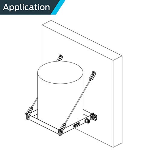 Holdrite Quickstand Wall Mounted Water Heater Platform, Up To 50 Gallons, Hanging, 50-Swhp-W #TOP4
