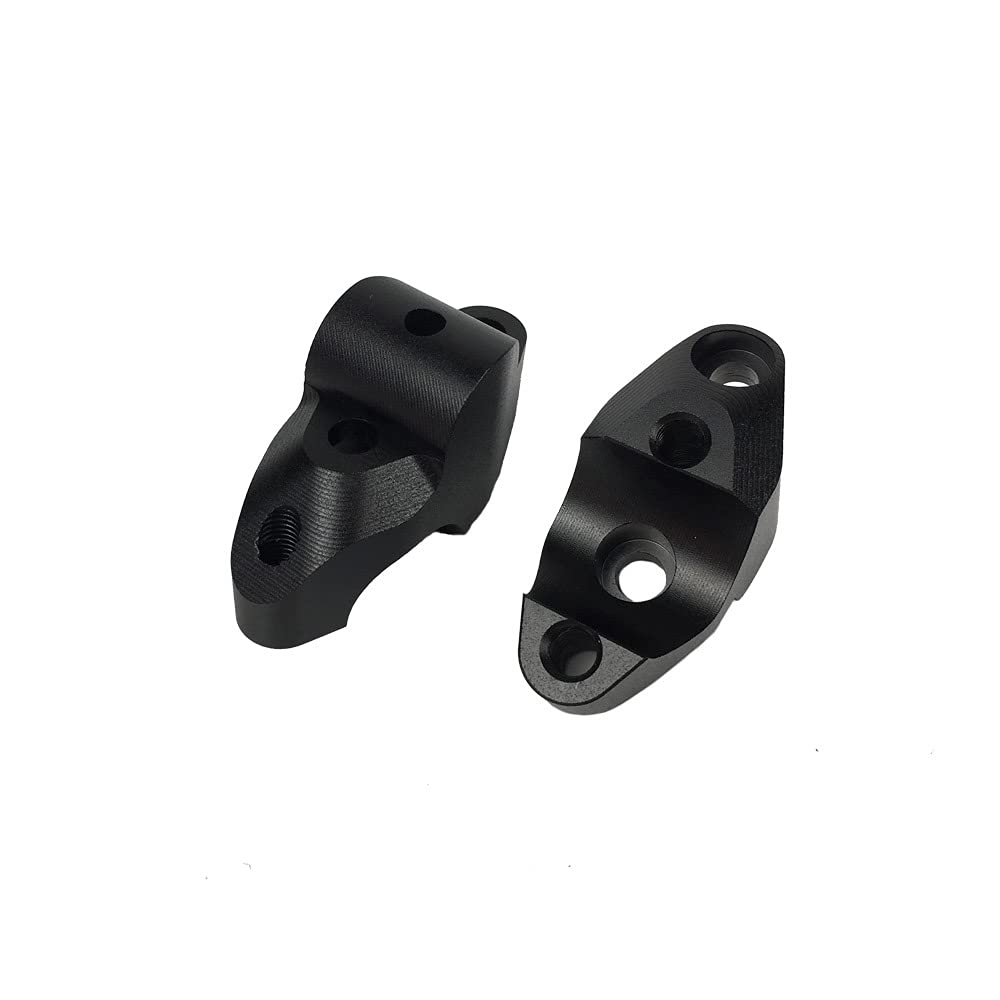 Pour 2019 2020 2021 2022 2023 K T M 890 Duke R 790 ADV Adventure Rehausseur de guidon 11/8" vers le haut et vers l'arrière, adaptateur de 28 mm, rehausseur de 30 mm avec décalage de 19 mm (Noir)