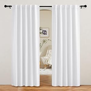 RYB HOME Blackout Curtains 80 inche...