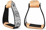 CHALLENGER Slanted Offset Western Stirrups