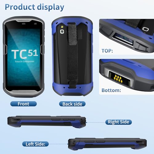 image for mewgulf Upgraded Protective Case for Zebra TC51 TC52 TC56 TC57 TC510K 