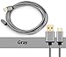 USB Type C Charging Cable 10Ft, X-EDITION 2 Pack Nylon Braided Long Cord USB C to A Fast Charger Cable Compatible with Samsung Galaxy S10/S10E/S9/S8 Plus/Note 9 8 and More (Gray,Silver)