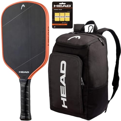 Head Radical Tour Raw EX Pickleball Paddle – Optional Pickleball/Tennis Bag & Accessories