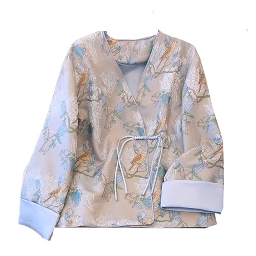 Chemisier d'extérieur anti-froid style chinois pour femmes automne confortable
