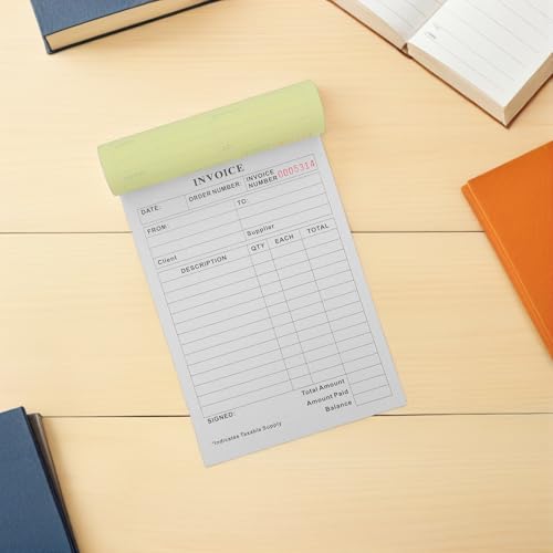 Libro de facturas NUOBESTY para evitar errores de contabilidad en pequeñas empresas 5