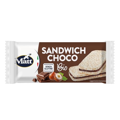 Matt Snacksnello Sandwich Nocciola Bio, 20g