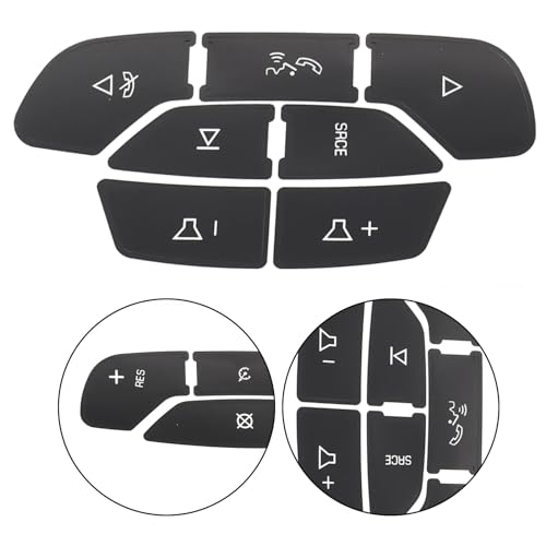 Boutons de volant usés Silverado solution autocollants interrupteurs 07-14 - 5