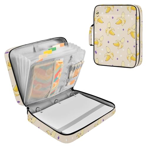 Porte-documents extensible bananes pour ne plus perdre vos feuilles A4