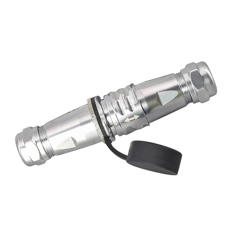 SF20 5 Pin Industrial Quick Push-Pull Male Female Docking Camera Cable Waterproof Metal Circular Aviation