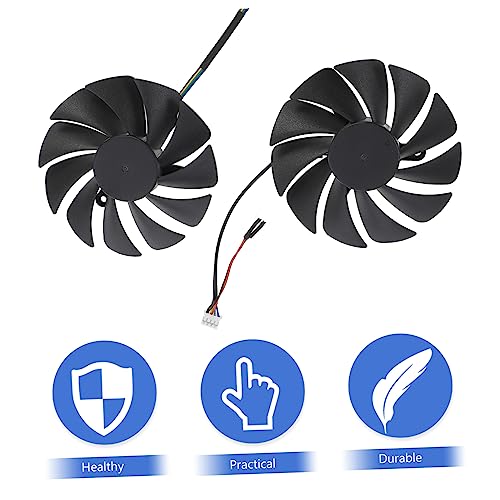 Ventilador de computadora HEMOTON y refrigeración de GPU compatible con tarjetas de alto rendimiento 4