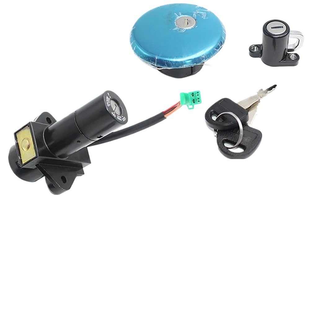 Interruptor Encendido para GN250 | Tapa depósito combustible gasolina con cerradura encendido motocicleta con juego accesorios para GN250