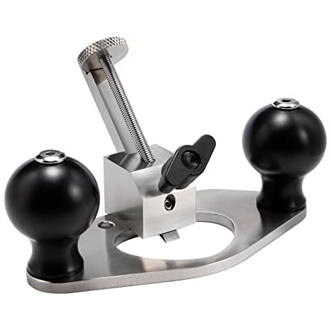 Cowryman Router Plane Woodworking Tool Stainless Steel Hand Plane R038 (Router Plane Base) Cover