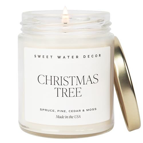 Sweet Water Decor Christmas Tree Candle Pine Needles