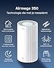 COWAY Purificatore d’aria per grandi ambienti, CADR 713 m³/h, pulisce 148 m² in 30 min, filtro HEPA per fumo, allergie, peli animali, odori, sensore PM10, modalità risparmio energetico, AIRMEGA 350