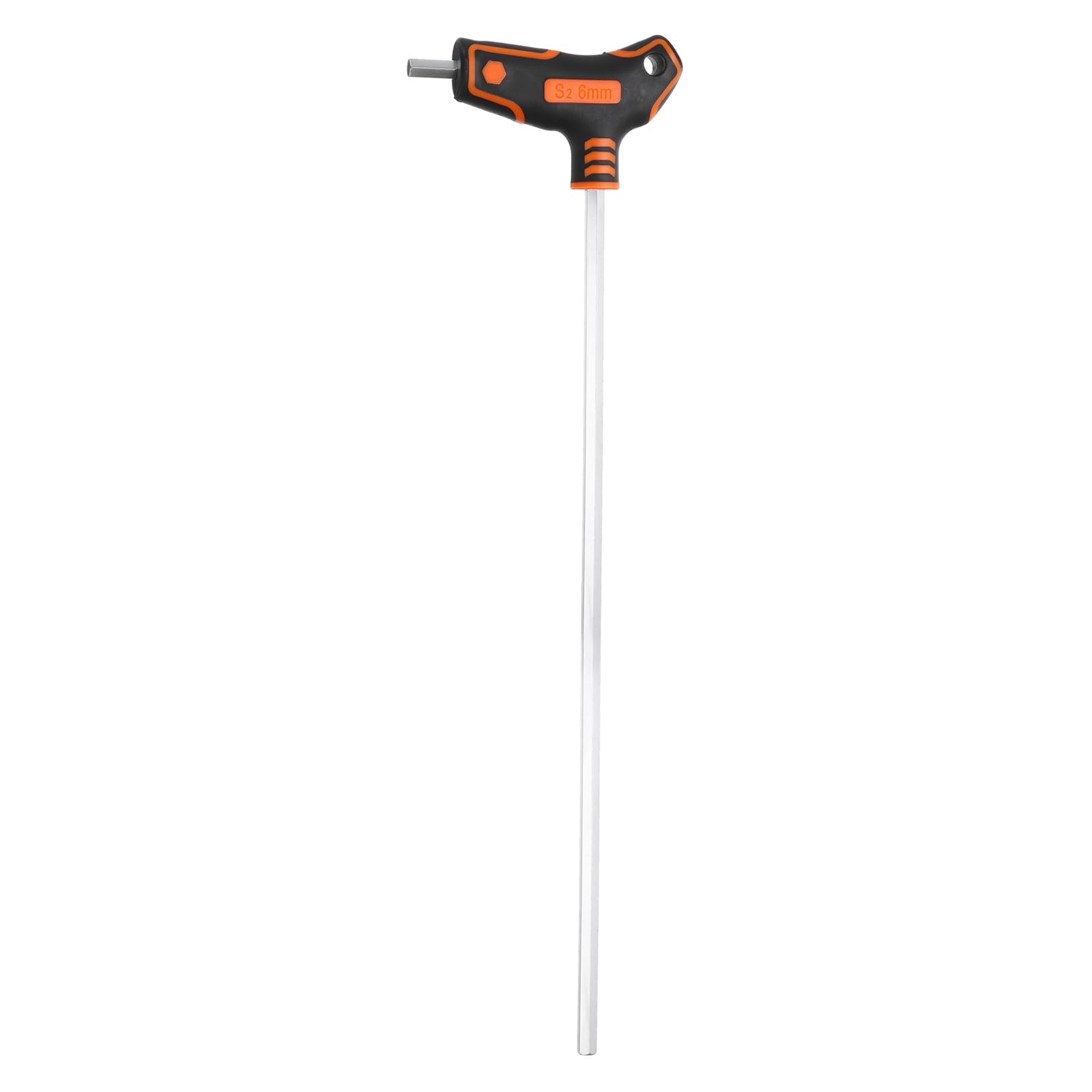 QUARKZMAN Llave Hexagonal De Extremo Plano Con Mango En T 6mm Acero S2 | Herramienta De Reparación, Métrica, Brazo Extra Largo, Para Mantenimiento Del Hogar, Llave En T, Llave Hexagonal